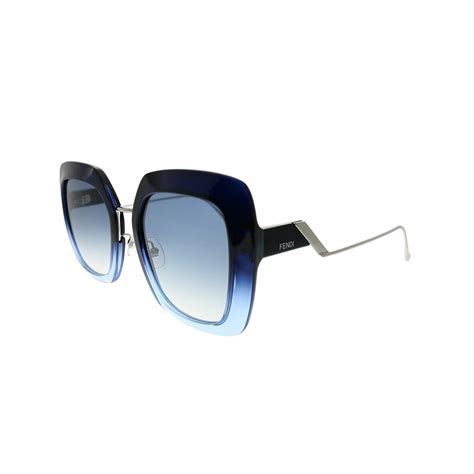 fendi sunglasses women blue